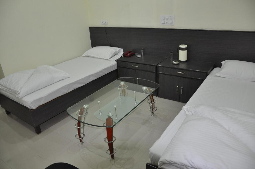Hotel Soni Space Jaipur Rom bilde